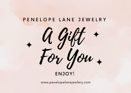 Penelope Lane Jewelry Gift Certificate