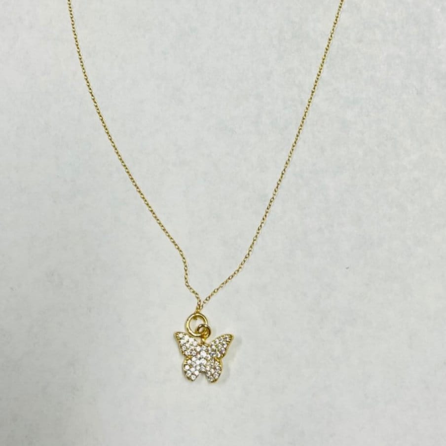 Butterfly Grace 18k Necklace